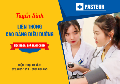 Trường Cao đẳng Y Dược Pasteur cơ sở Đắk Lắk đào tạo Liên thông Cao đẳng Điều dưỡng uy tín